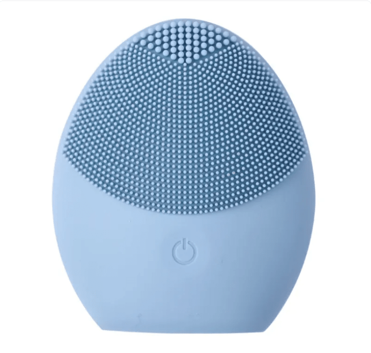 Ultrasonic Silicone Facial Cleansing Brush - Electric Skin Care Device - AriaCo.