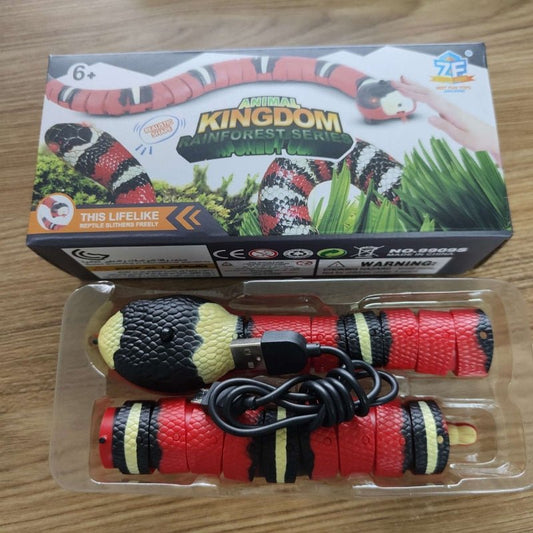 USB Charging Interactive Snake Toy for Cats - Endless Fun - AriaCo.