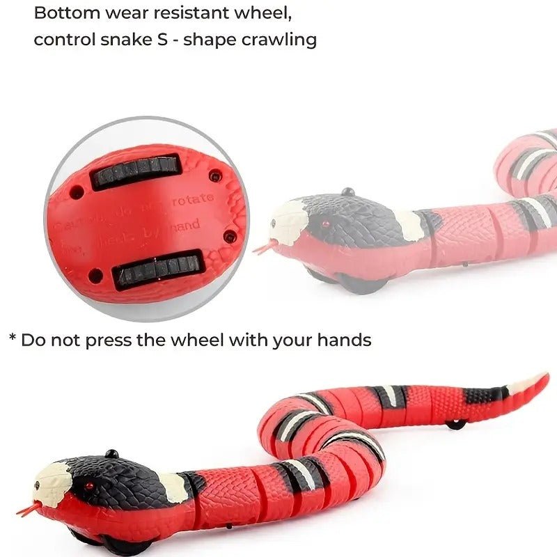 USB Charging Interactive Snake Toy for Cats - Endless Fun - AriaCo.