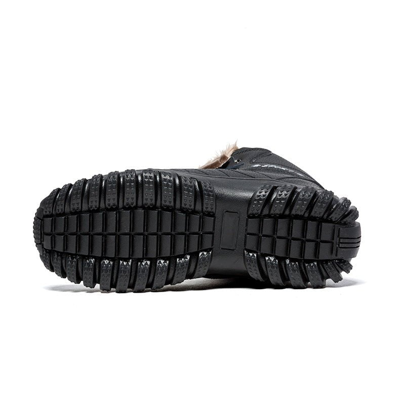 Winter Men's Warm Cotton Shoes - Non-Slip Snow Boots - AriaCo.
